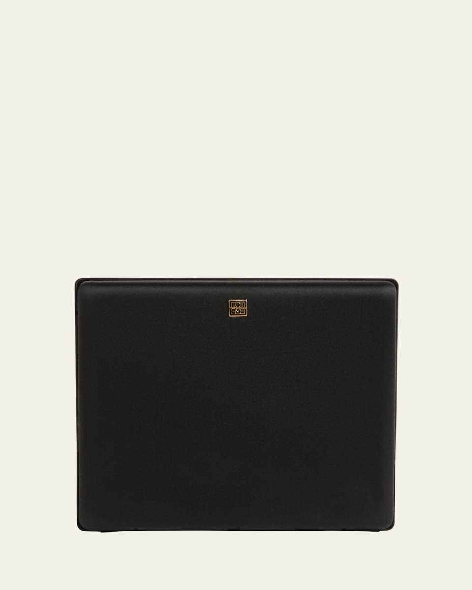Box Satin Clutch Bag
